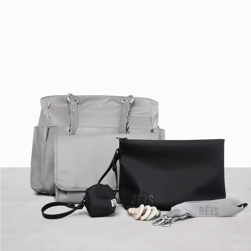 BEIS Gray Diaper Bag - Picture 2 of 8